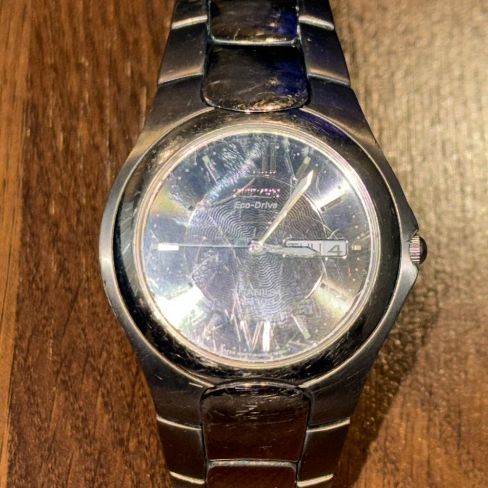Citizen Eco-Drive Titanium WR100 Men’s Watch